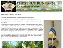 Tablet Screenshot of chestnutrunfarm.com